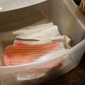 Baby burp cloths